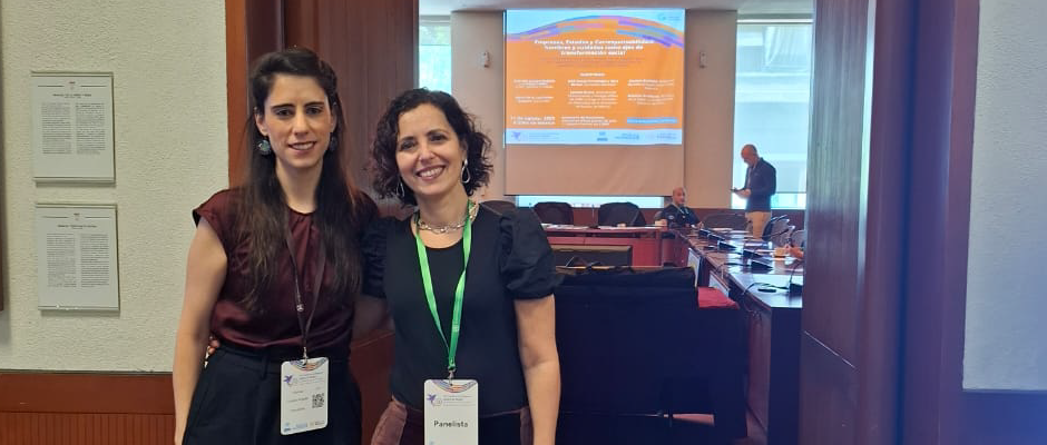 Gabriela Lozano Rubello y Georgina Sticco en la XVI Conferencia Regional sobre la Mujer - CEPAL